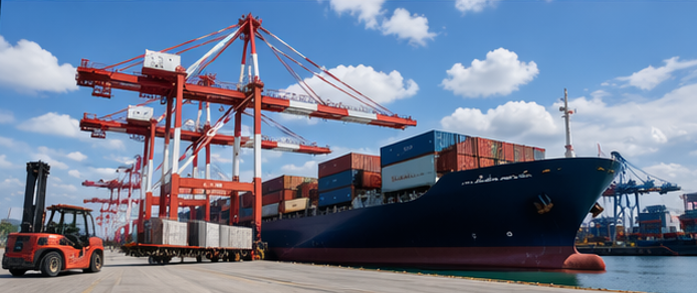Port Container Shipment